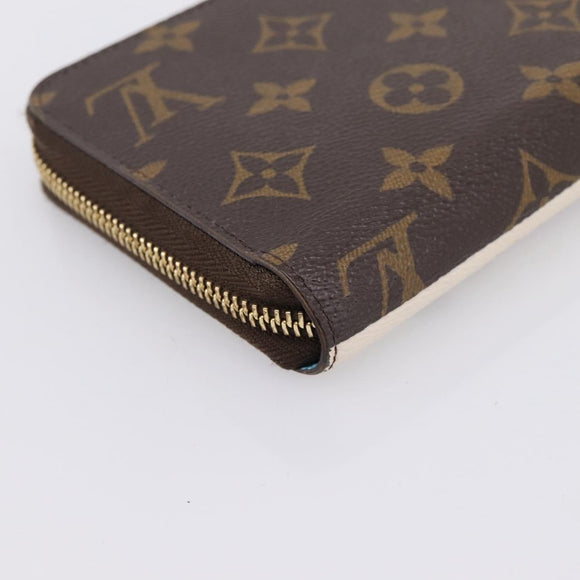 LOUIS VUITTON Monogram Vivienne Zippy Wallet Long Wallet M81630 LV Auth 200173V