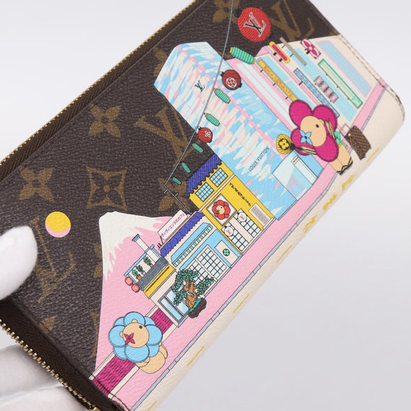 LOUIS VUITTON Monogram Vivienne Zippy Wallet Long Wallet M81630 LV Auth 200173V