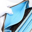 LOUIS VUITTON Monogram Vivienne Zippy Wallet Long Wallet M81630 LV Auth 200173V-18