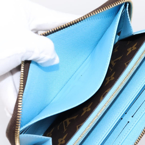LOUIS VUITTON Monogram Vivienne Zippy Wallet Long Wallet M81630 LV Auth 200173V