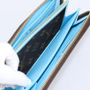 LOUIS VUITTON Monogram Vivienne Zippy Wallet Long Wallet M81630 LV Auth 200173V-21