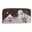 LOUIS VUITTON Monogram Vivienne Zippy Wallet Long Wallet M81630 LV Auth 200173V-13
