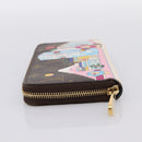 LOUIS VUITTON Monogram Vivienne Zippy Wallet Long Wallet M81630 LV Auth 200173V-3