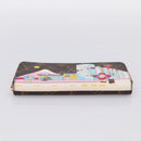 LOUIS VUITTON Monogram Vivienne Zippy Wallet Long Wallet M81630 LV Auth 200173V-6