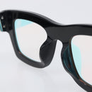 LOUIS VUITTON Charleston Justin Sunglasses Plastic Black Z1244E LV Auth 200174M-15