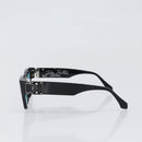 LOUIS VUITTON Charleston Justin Sunglasses Plastic Black Z1244E LV Auth 200174M-3