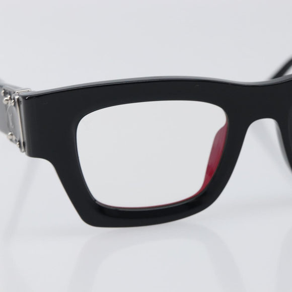 LOUIS VUITTON Charleston Justin Sunglasses Plastic Black Z1244E LV Auth 200174M