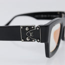 LOUIS VUITTON Charleston Justin Sunglasses Plastic Black Z1244E LV Auth 200174M-7