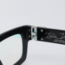 LOUIS VUITTON Charleston Justin Sunglasses Plastic Black Z1244E LV Auth 200174M-8