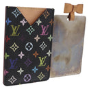 LOUIS VUITTON Monogram Multicolor Etui Miroir Mirror Black M92651 LV Auth 200179-1