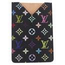 LOUIS VUITTON Monogram Multicolor Etui Miroir Mirror Black M92651 LV Auth 200179-13