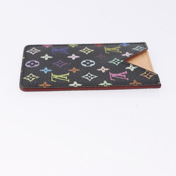 LOUIS VUITTON Monogram Multicolor Etui Miroir Mirror Black M92651 LV Auth 200179