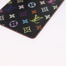 LOUIS VUITTON Monogram Multicolor Etui Miroir Mirror Black M92651 LV Auth 200179-14
