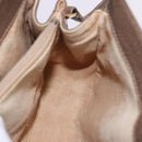 GUCCI GG Supreme Web Sherry Line Shoulder Bag PVC Beige 72 02 024 Auth 200181-20