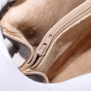 GUCCI GG Supreme Web Sherry Line Shoulder Bag PVC Beige 72 02 024 Auth 200181-22