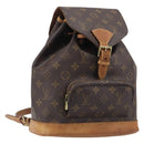LOUIS VUITTON Monogram Montsouris MM Backpack M51136 LV Auth 200186-1