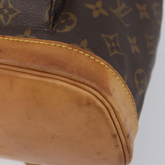LOUIS VUITTON Monogram Montsouris MM Backpack M51136 LV Auth 200186