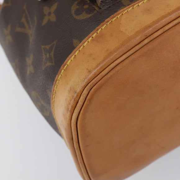 LOUIS VUITTON Monogram Montsouris MM Backpack M51136 LV Auth 200186