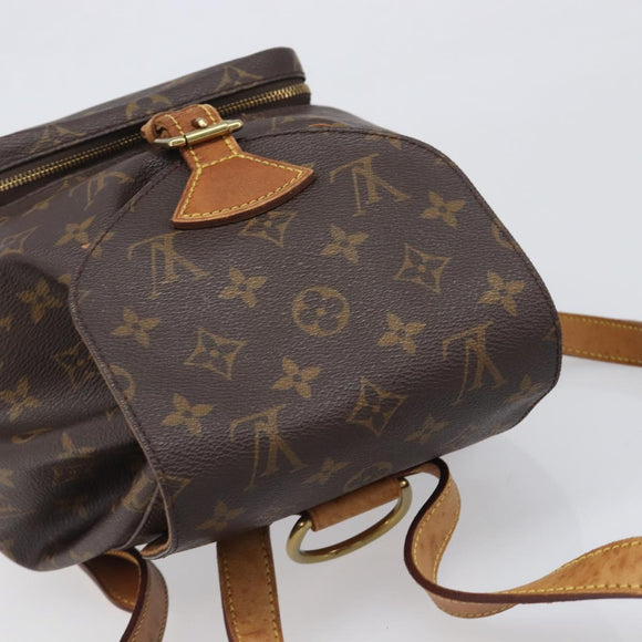 LOUIS VUITTON Monogram Montsouris MM Backpack M51136 LV Auth 200186