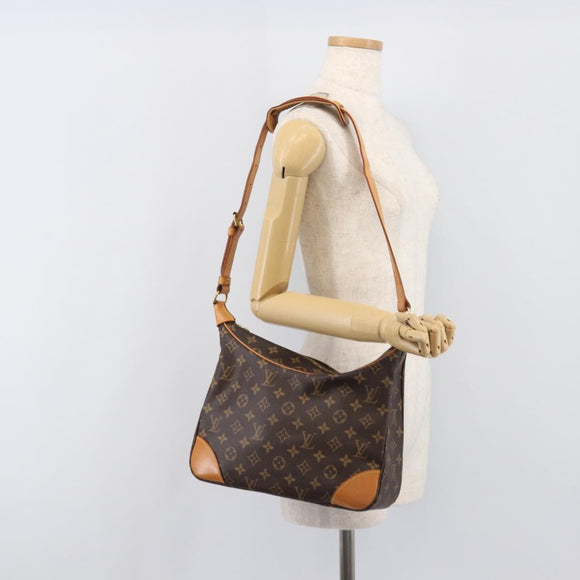 LOUIS VUITTON Monogram Boulogne 30 Shoulder Bag M51265 LV Auth 200189