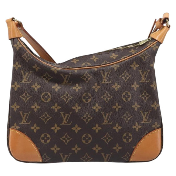 LOUIS VUITTON Monogram Boulogne 30 Shoulder Bag M51265 LV Auth 200189