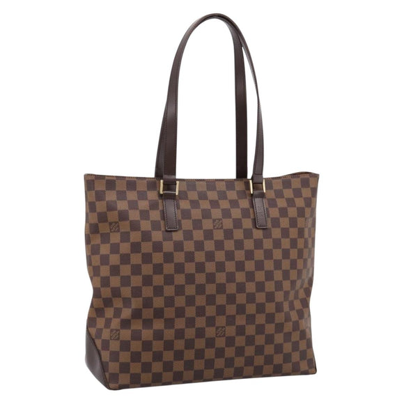 LOUIS VUITTON Damier Ebene Cabas Mezzo Tote Bag SPO LV Auth 200190V