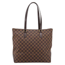 LOUIS VUITTON Damier Ebene Cabas Mezzo Tote Bag SPO LV Auth 200190V-13