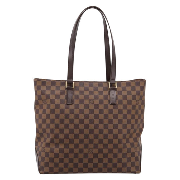 LOUIS VUITTON Damier Ebene Cabas Mezzo Tote Bag SPO LV Auth 200190V