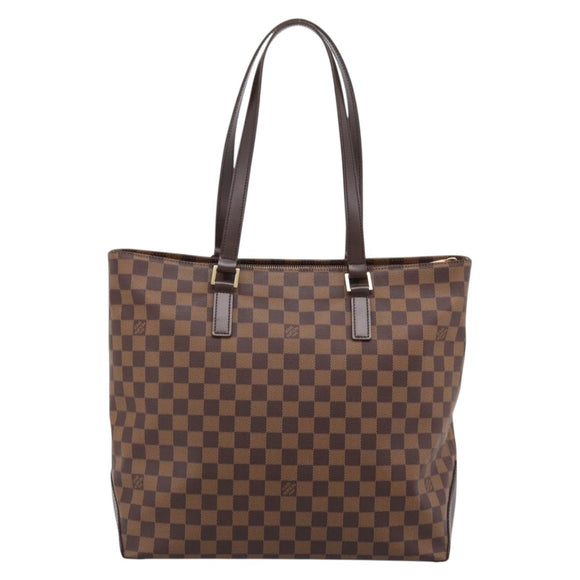 LOUIS VUITTON Damier Ebene Cabas Mezzo Tote Bag SPO LV Auth 200190V