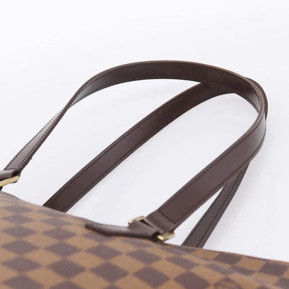 LOUIS VUITTON Damier Ebene Cabas Mezzo Tote Bag SPO LV Auth 200190V