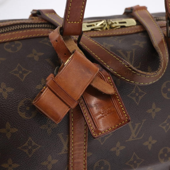 LOUIS VUITTON Monogram Sac Souple 35 Boston Bag M41626 LV Auth 200191