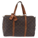 LOUIS VUITTON Monogram Sac Souple 35 Boston Bag M41626 LV Auth 200191-13