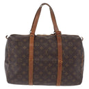 LOUIS VUITTON Monogram Sac Souple 35 Boston Bag M41626 LV Auth 200191-2