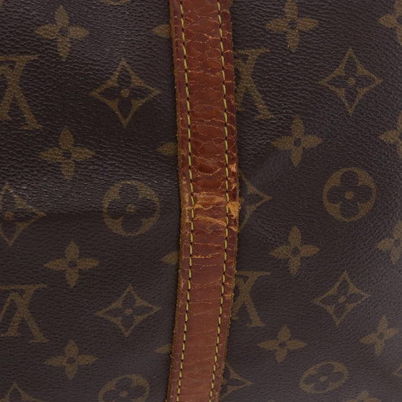 LOUIS VUITTON Monogram Sac Souple 35 Boston Bag M41626 LV Auth 200191