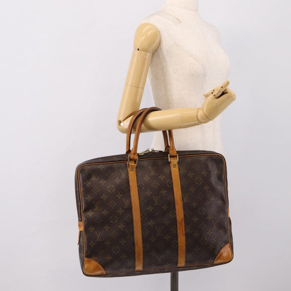 LOUIS VUITTON Monogram Porte Documents Voyage Business Bag M53361 LV Auth 200192