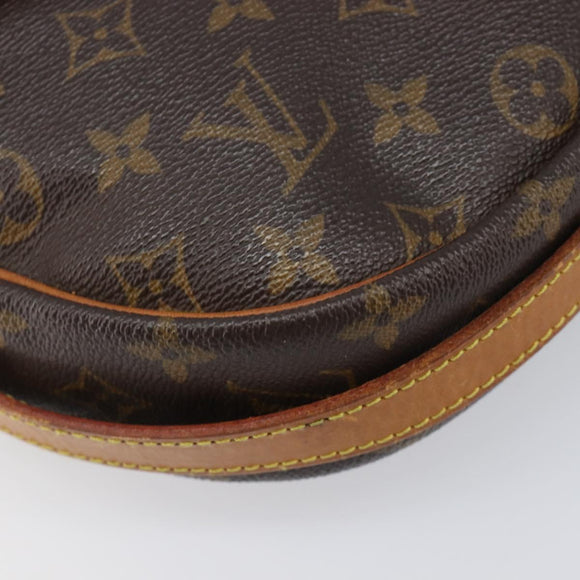 LOUIS VUITTON Monogram Jeune Fille MM Shoulder Bag M51226 LV Auth 200194