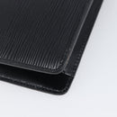 LOUIS VUITTON Epi Montaigne 27 Clutch Bag Black M52652 LV Auth 200196-16