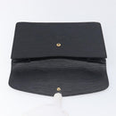 LOUIS VUITTON Epi Montaigne 27 Clutch Bag Black M52652 LV Auth 200196-8