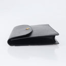 LOUIS VUITTON Epi Montaigne 27 Clutch Bag Black M52652 LV Auth 200196-4