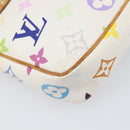 LOUIS VUITTON Monogram Multicolor Pochette Accessoires White M92649 Auth 200197-9