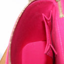 LOUIS VUITTON Monogram Vernis Sullivan Vertical Fuchsia Pink M91259 Auth 200199V-22