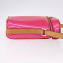 LOUIS VUITTON Monogram Vernis Sullivan Vertical Fuchsia Pink M91259 Auth 200199V-3