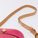 LOUIS VUITTON Monogram Vernis Sullivan Vertical Fuchsia Pink M91259 Auth 200199V-14