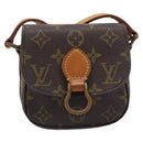 LOUIS VUITTON Bebe Monogram Saint Cloud Shoulder Bag M51245 LV Auth 200200V-13