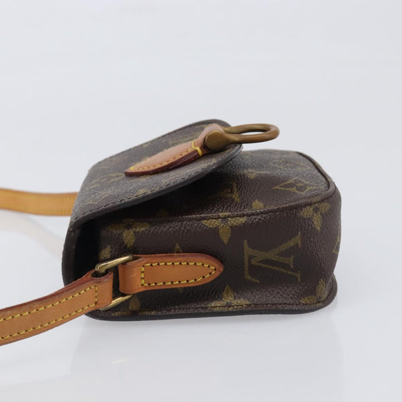 LOUIS VUITTON Bebe Monogram Saint Cloud Shoulder Bag M51245 LV Auth 200200V