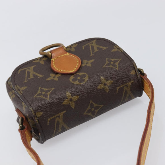 LOUIS VUITTON Bebe Monogram Saint Cloud Shoulder Bag M51245 LV Auth 200200V