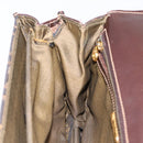 FENDI Zucca Canvas Mamma Baguette Shoulder Bag Brown Gold Tone Auth 200203-20