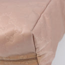GUCCI GG Canvas Tote Bag Pink Brown 282439 Auth 200205-12