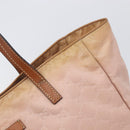 GUCCI GG Canvas Tote Bag Pink Brown 282439 Auth 200205-15