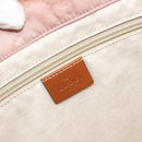 GUCCI GG Canvas Tote Bag Pink Brown 282439 Auth 200205-17